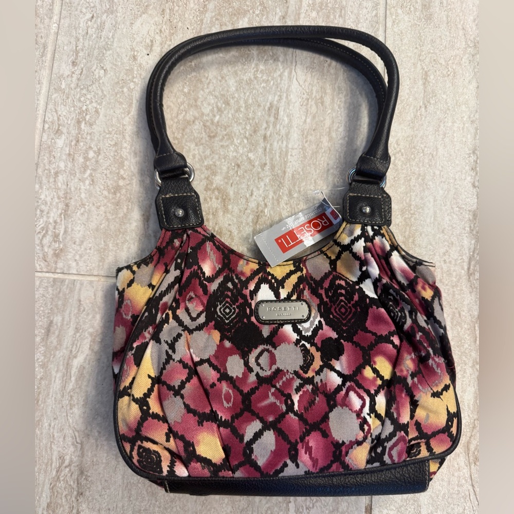 Rosetti Multicolor Patterned Shoulder Bag NWT - image 2